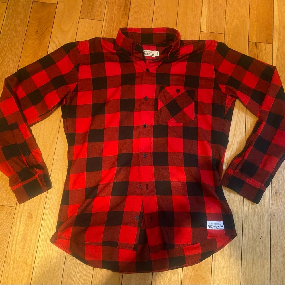 Muttonhead Flannel Shirt Men’s Size Large